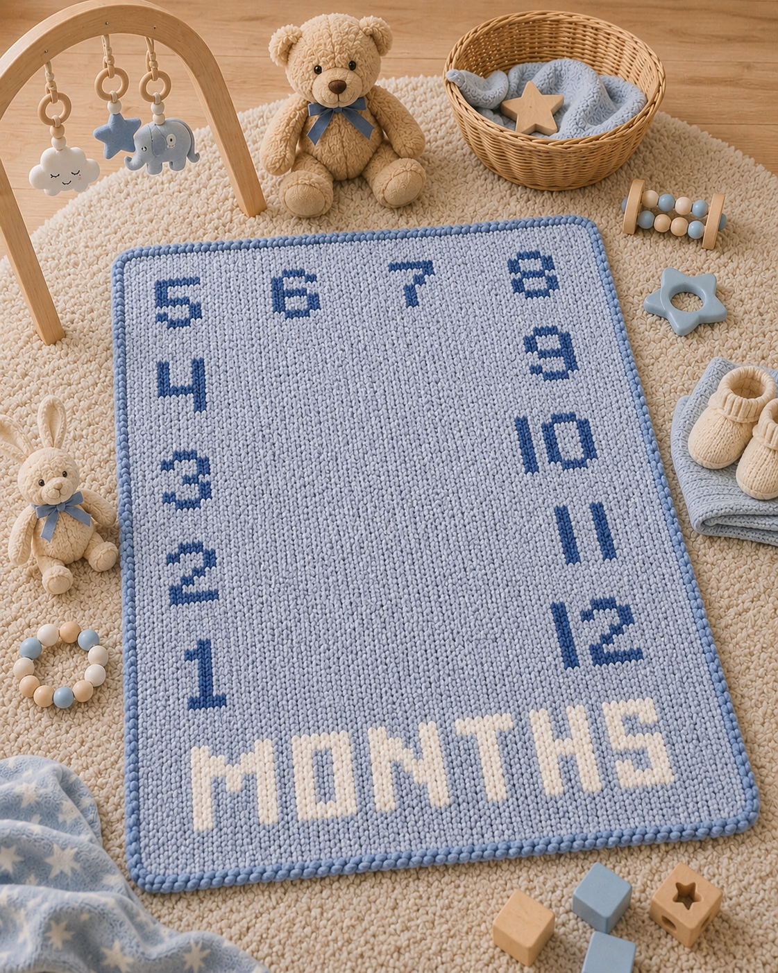 Monthly Milestone Blanket