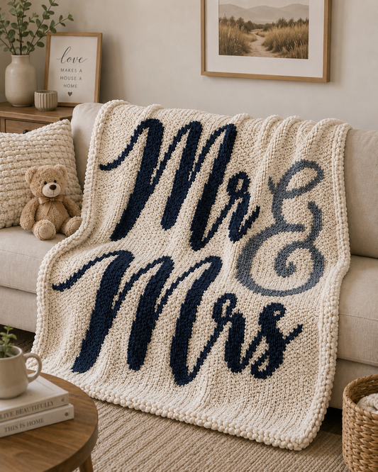 The Mr. & Mrs. Heirloom Throw