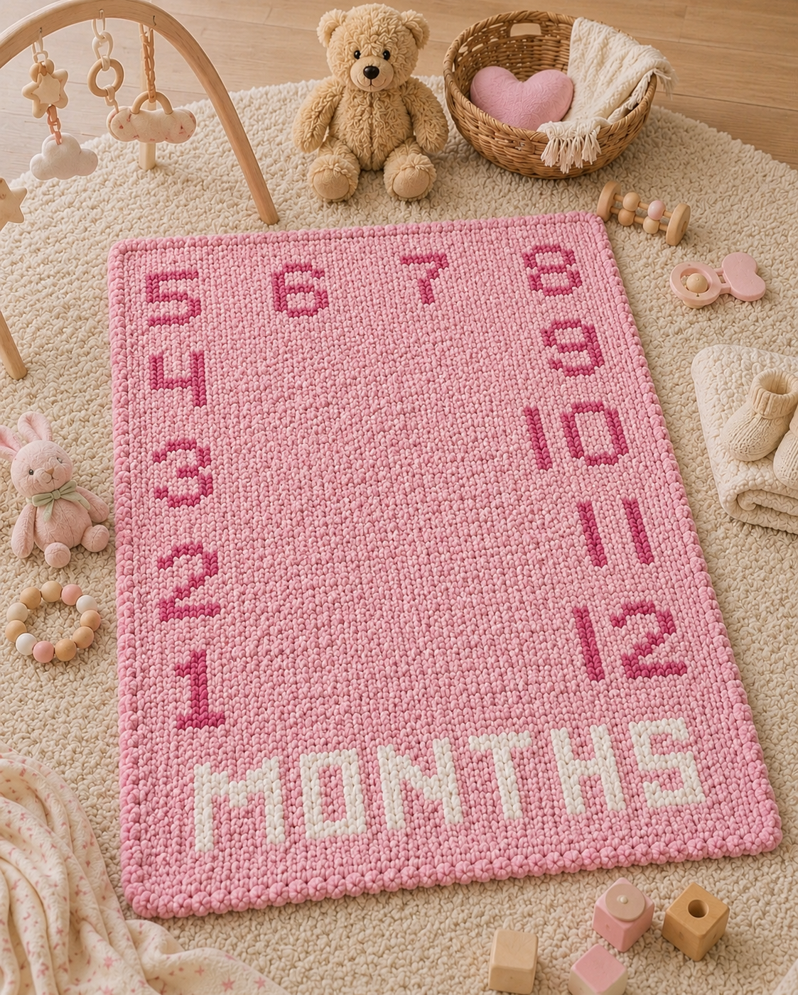 Monthly Milestone Blanket