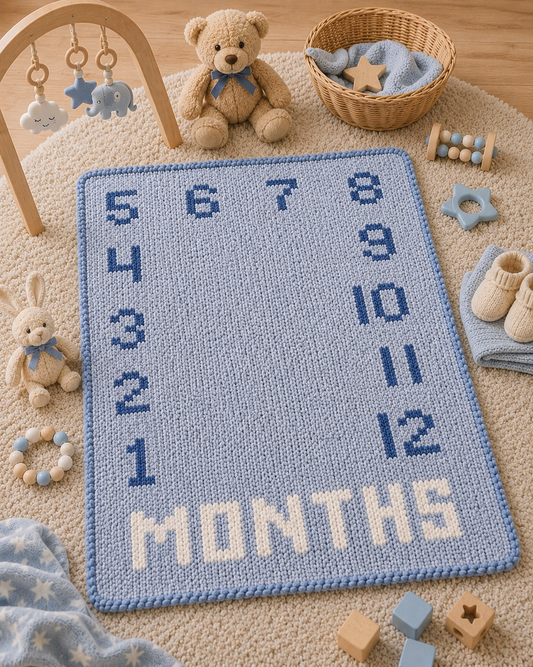 Monthly Milestone Blanket